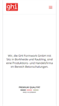 Mobile Screenshot of ghi.de